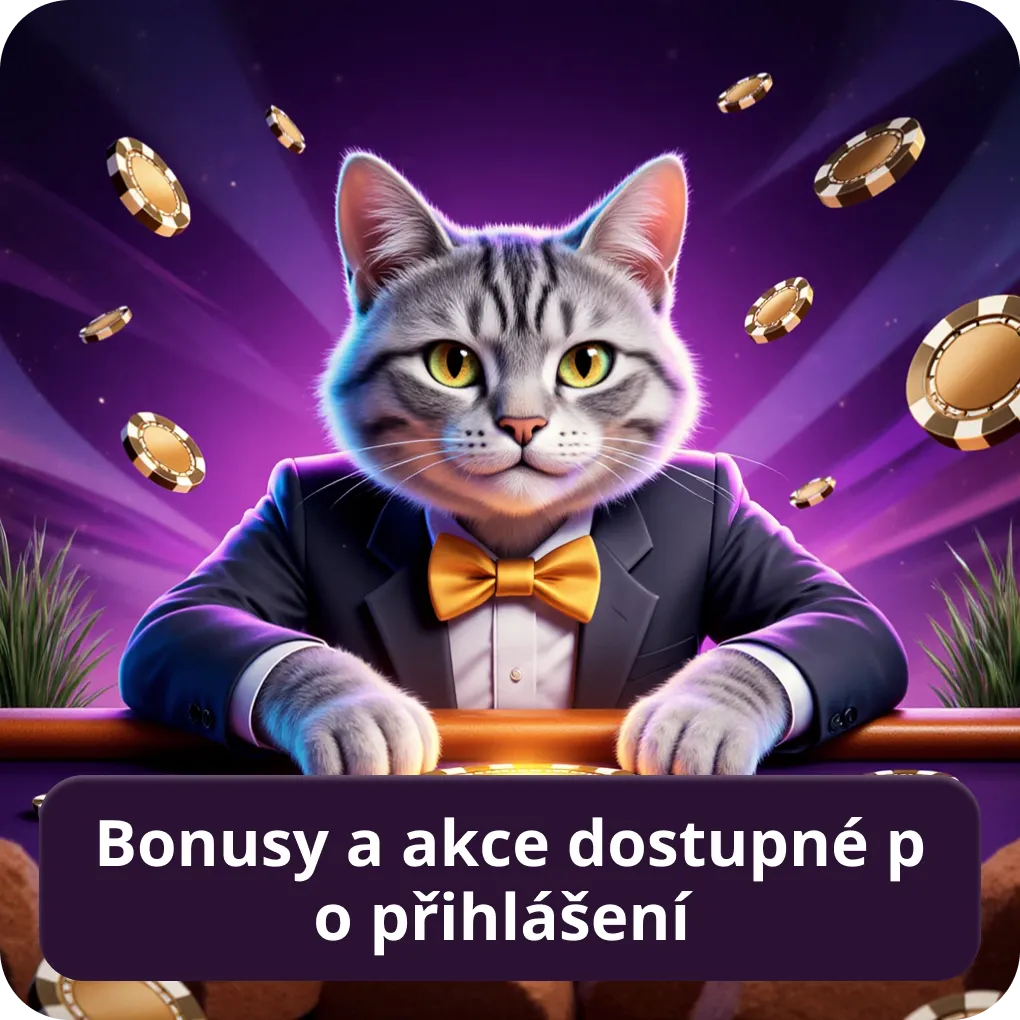 Bonusy a akce dostupné po přihlášení